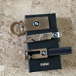 3 new with 1 box BMW keychains